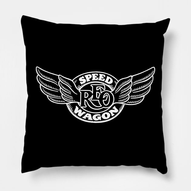 REO SPEEDWAGON BAND Pillow by Kurasaki