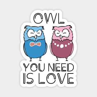 Owl You Need Is Love Magnet