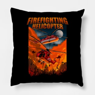 FIREFIGHTING HELICOPTER Pillow