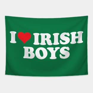 I Love Irish Boys Tapestry