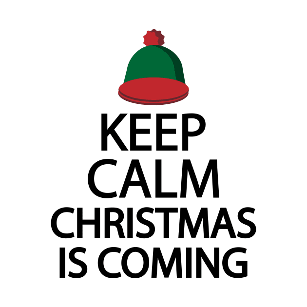 Keep calm Christmas is coming by D1FF3R3NT