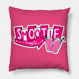 Smootie Cafe Modern Retro Pillow