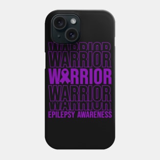 Epilepsy Warrior Epilepsy Awareness Phone Case