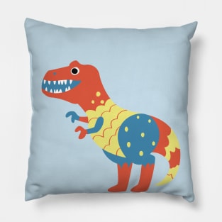 T-Rex Cartoon Pillow