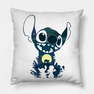 Ohana Stitch Night Set Silhouette Pillow