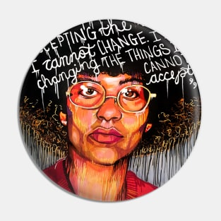 Angela Davis Pin