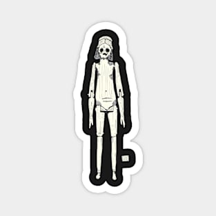 CREEPY DOLL OF THE NECROPOLIS Magnet