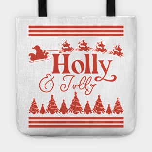 holly and Jolly Tote