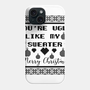 Ugly Christmas Sweater Phone Case