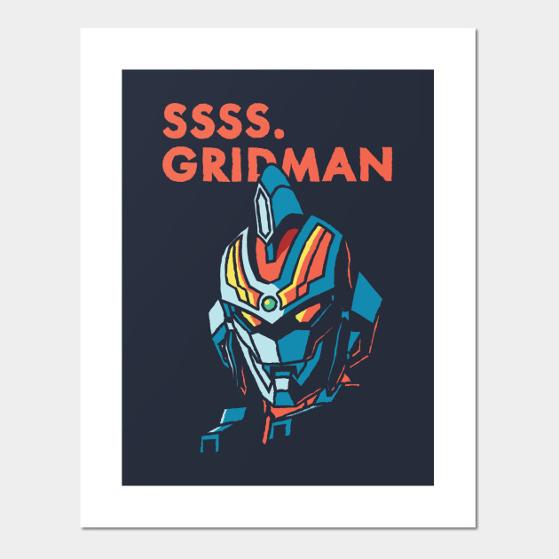 Get Wallpaper Ssss Gridman Gridman Poster Und Kunst Teepublic De For iPhone Free