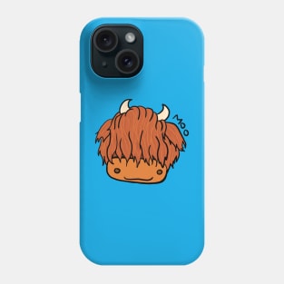 Highland Moo Phone Case