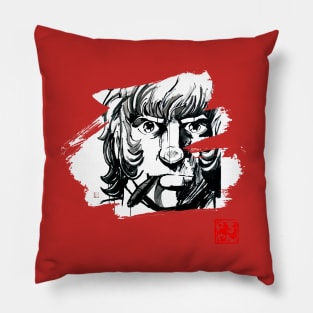 cobra paint Pillow