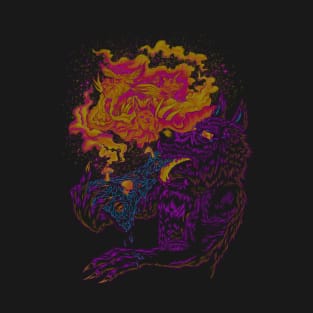 Trippy Wolf V3 T-Shirt