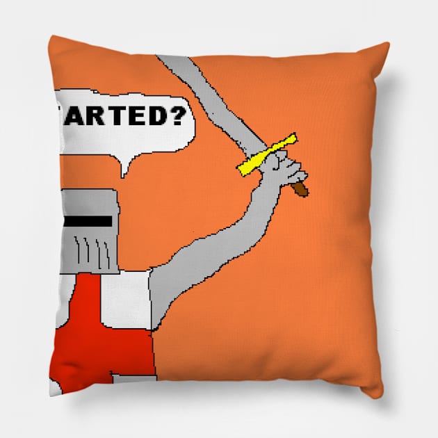 Gas Macaroni "Farted?" Pillow by gasmacaroni