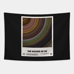 minimal_Wizard of Oz Circular Movie Tapestry