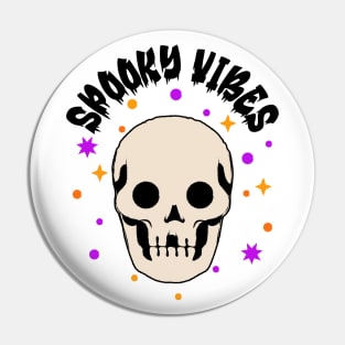 Spooky Vibes Pin