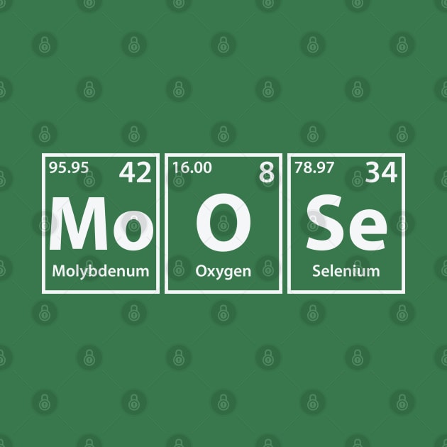 Moose (Mo-O-Se) Periodic Elements Spelling by cerebrands