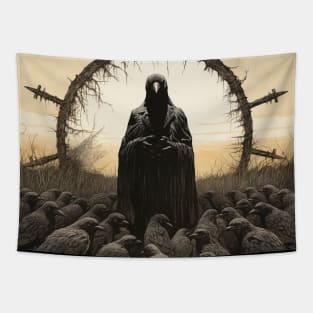 Conspiracy of Ravens Raven God Tapestry