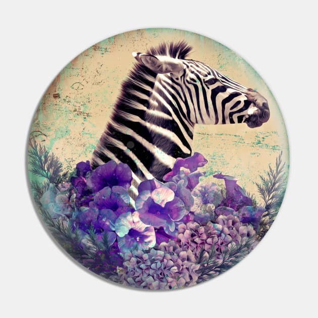 Zebra Pin by infloence