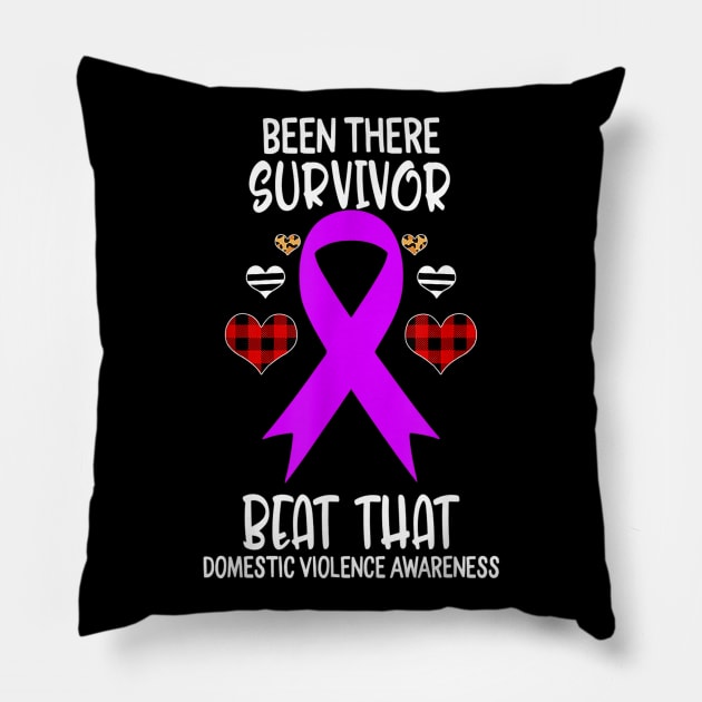 Domestic Violence Awareness Pillow by sevalyilmazardal