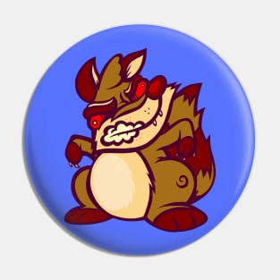 Rabid Raccoon Pin