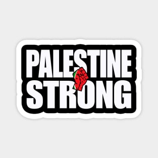 Palestine Strong - Watermelon Fist - Front Magnet