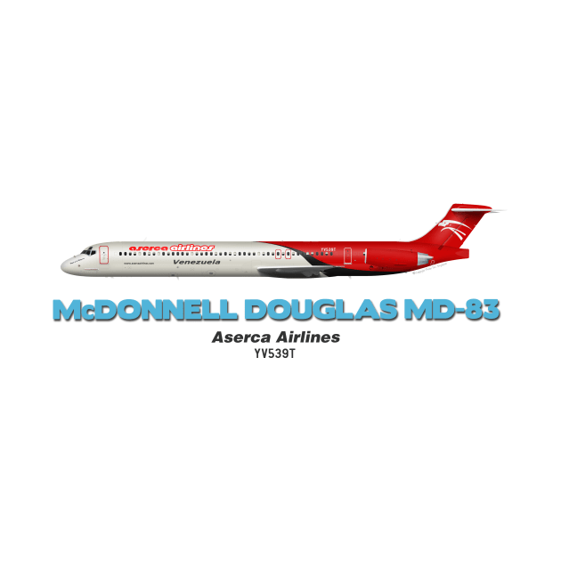 McDonnell Douglas MD-83 - Aserca Airlines by TheArtofFlying