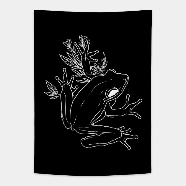 Tree Frog Tapestry by LadyMorgan