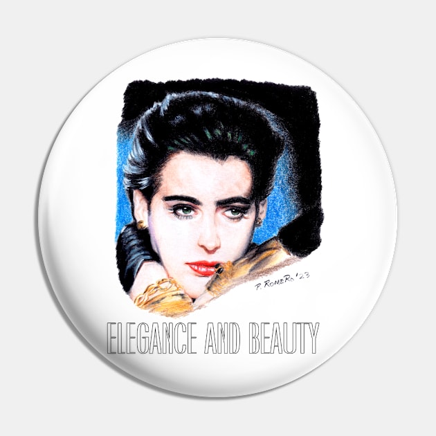 Elegance and Beauty Pin by Pablo Romero Art