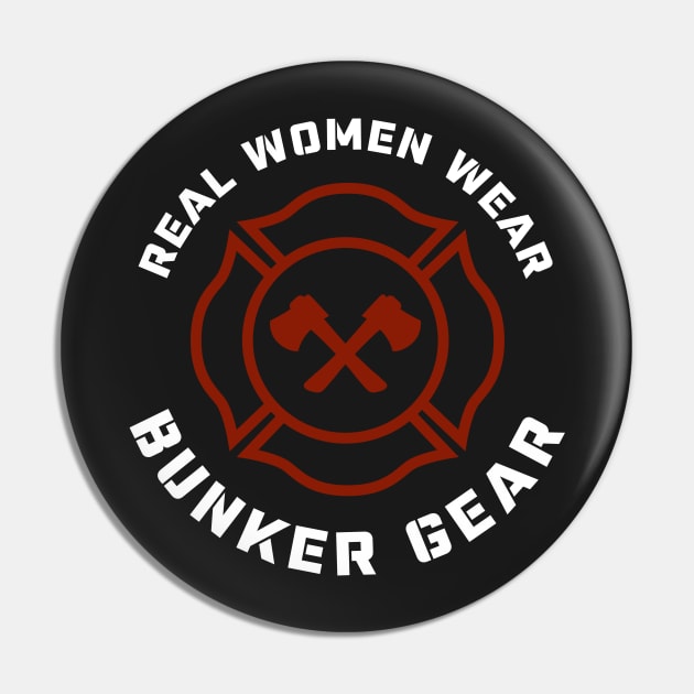 Female Firefighters Pin by PodDesignShop