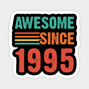 Vintage Awesome Since 1995 Magnet