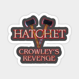 Hatchet V Fake Logo Magnet