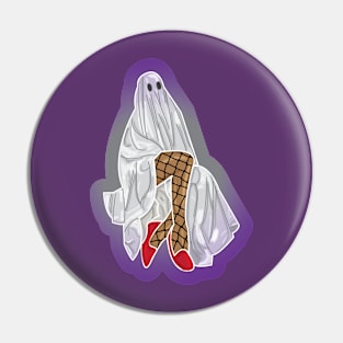 Sexy Sheet Ghost Pin