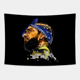 Urban Sage Nipsey Hussle's Street Smart Aesthetics Tapestry