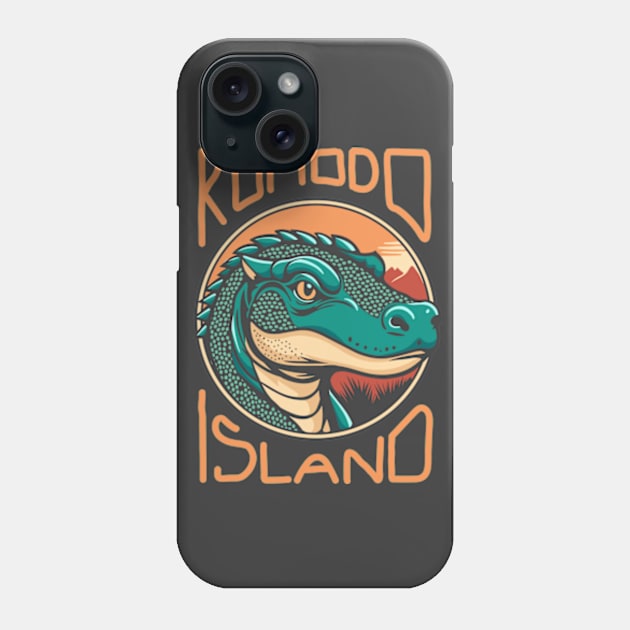 Komodo Island Phone Case by milhad