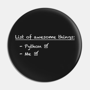 Awesome Things Pin