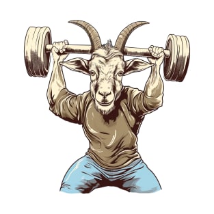 goat at gym T-Shirt