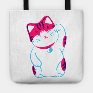 Chromatic Lucky Cat Tote