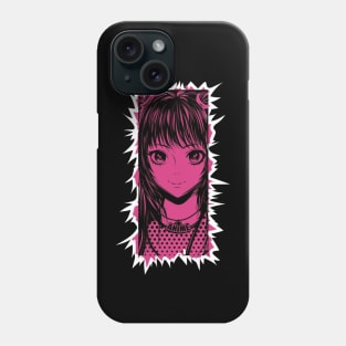 Artistic Beauty: Bring the 'Beautiful Anime Girl' to Your World Phone Case