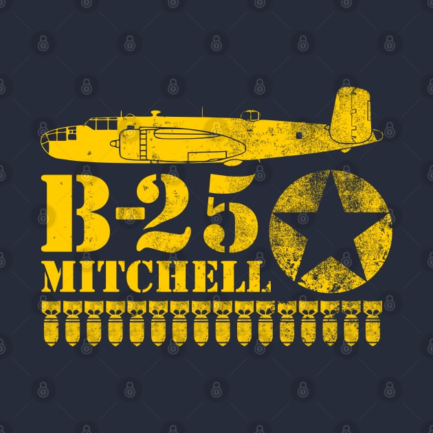 B-25 Mitchell (distressed) by TCP