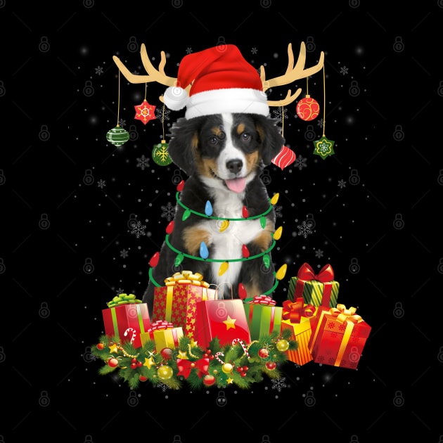 Bernese Mountain Christmas Gift t-shirt Dog Lover Christmas Gift by CoolTees