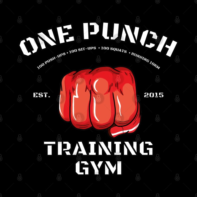 One punch, Training gym! by Anime Meme's