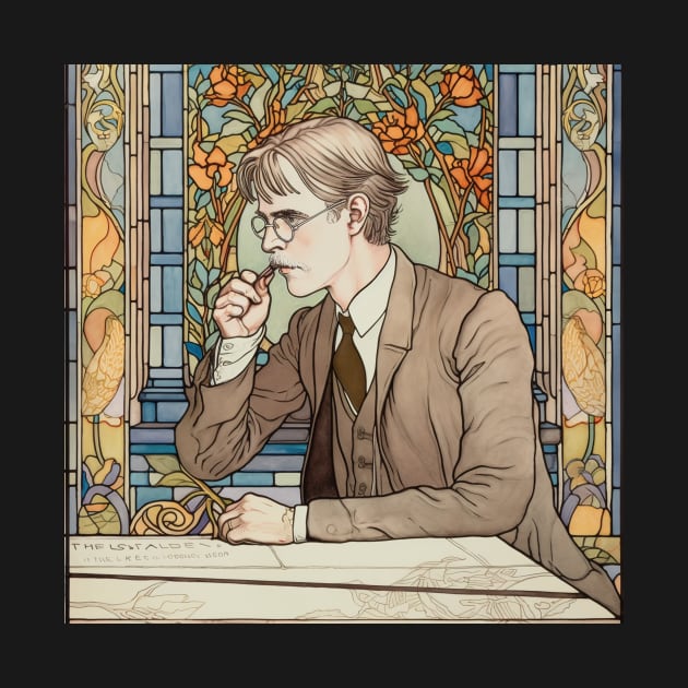 William Butler Yeats by ComicsFactory