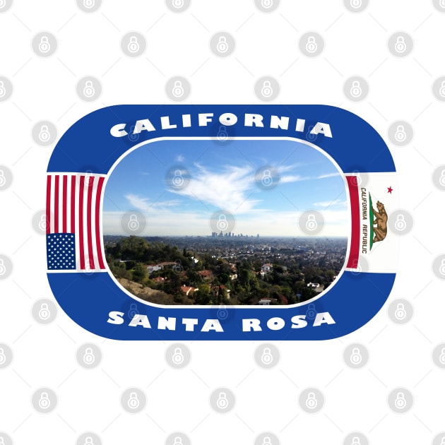 California, Santa Rosa City, USA by DeluxDesign