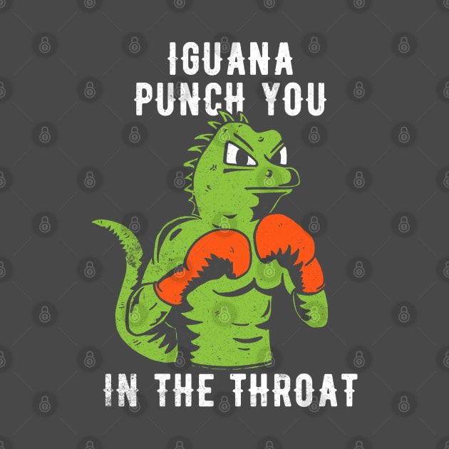 Iguana Punch You by eduely