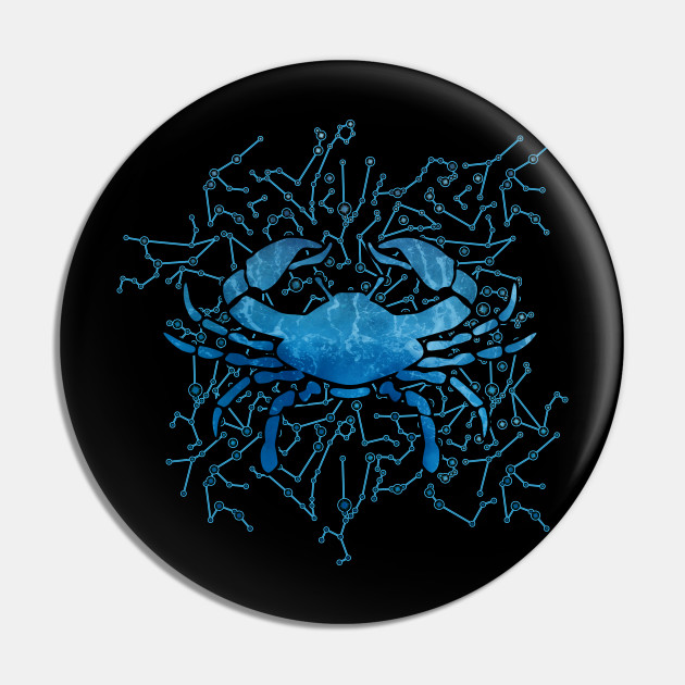 Cancer Zodiac Sign Water Element Cancer Pin Teepublic