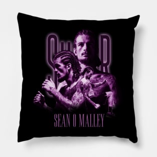 sean omalley fighter dark purple Pillow