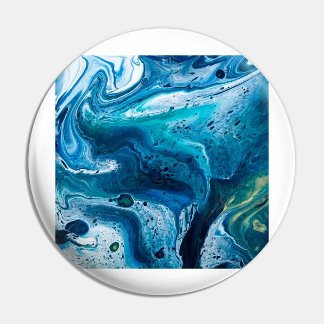 Hurricane Hallie (Marbled Acrylic Pour) Pin by ayemfid