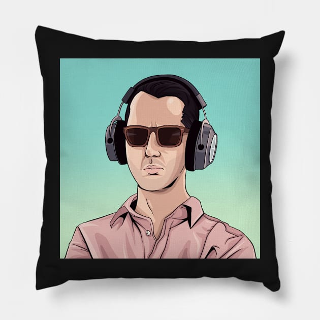 Kendall Roy All Bangers All the Time Pillow by kaelabp