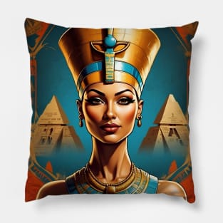 Queen Nefertiti Pillow